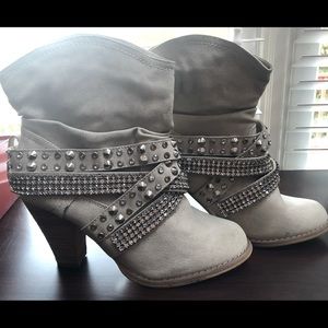 Rhinestone Booties